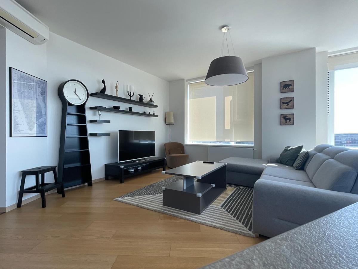 Sag Panorama Apartment 3 Rooms 19Th Floor Great View Free Parking Bratislava Luaran gambar