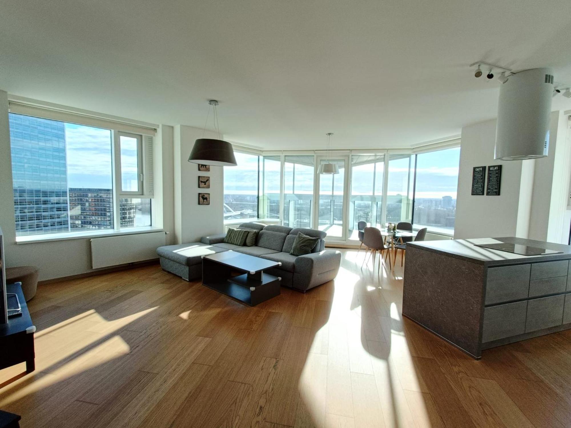 Sag Panorama Apartment 3 Rooms 19Th Floor Great View Free Parking Bratislava Luaran gambar